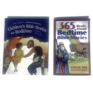 Children's Bible Stories Softcover Books Set of 2